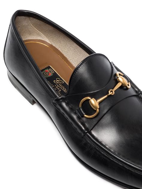 farfetch gucci shoes black|pre owned gucci shoes.